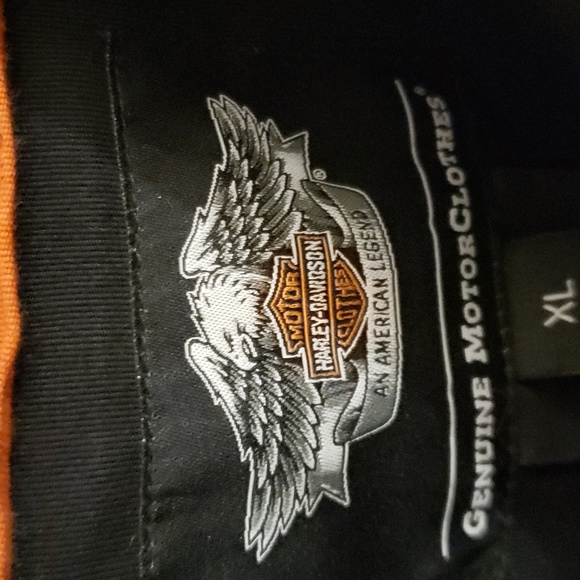 Mens Harley Davidson XL sleeveless shirt - Picture 3 of 6